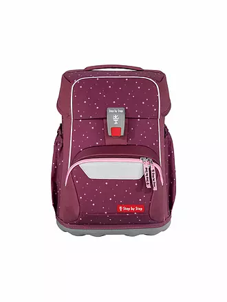 STEP BY STEP | Set de cartable 4 pièces BASIS Purple Konfetti | beere